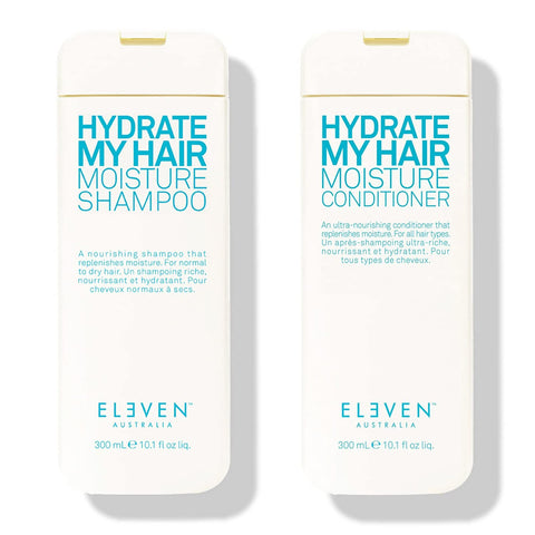 Eleven Australia hydrate my hair shampoo and Conditioner